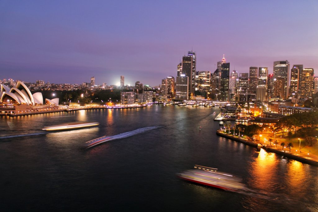 Sydney harbor view